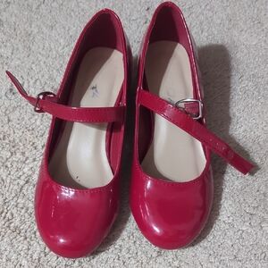 Soda Red Patent Kids Dress Shoes